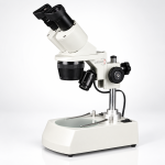 Binocular Stereo Microscope Frosted Glass Plate 1x and 3x Objective